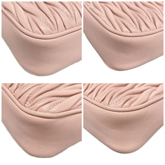 Auth miumiu Matelasse - Pink Leather Shoulder Bag - Picture 16 of 16